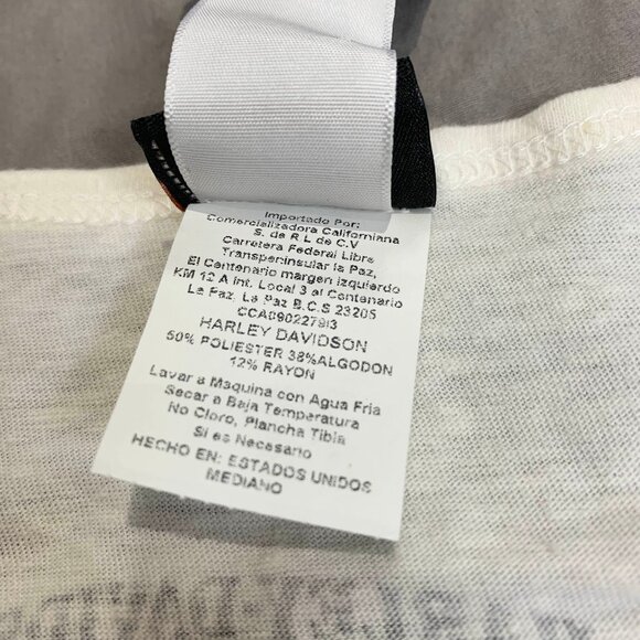 NWT Harley Davidson Los Cabos Mexico 2017 T-Shirt Womens MD Dusk Rise Lace - Picture 6 of 8